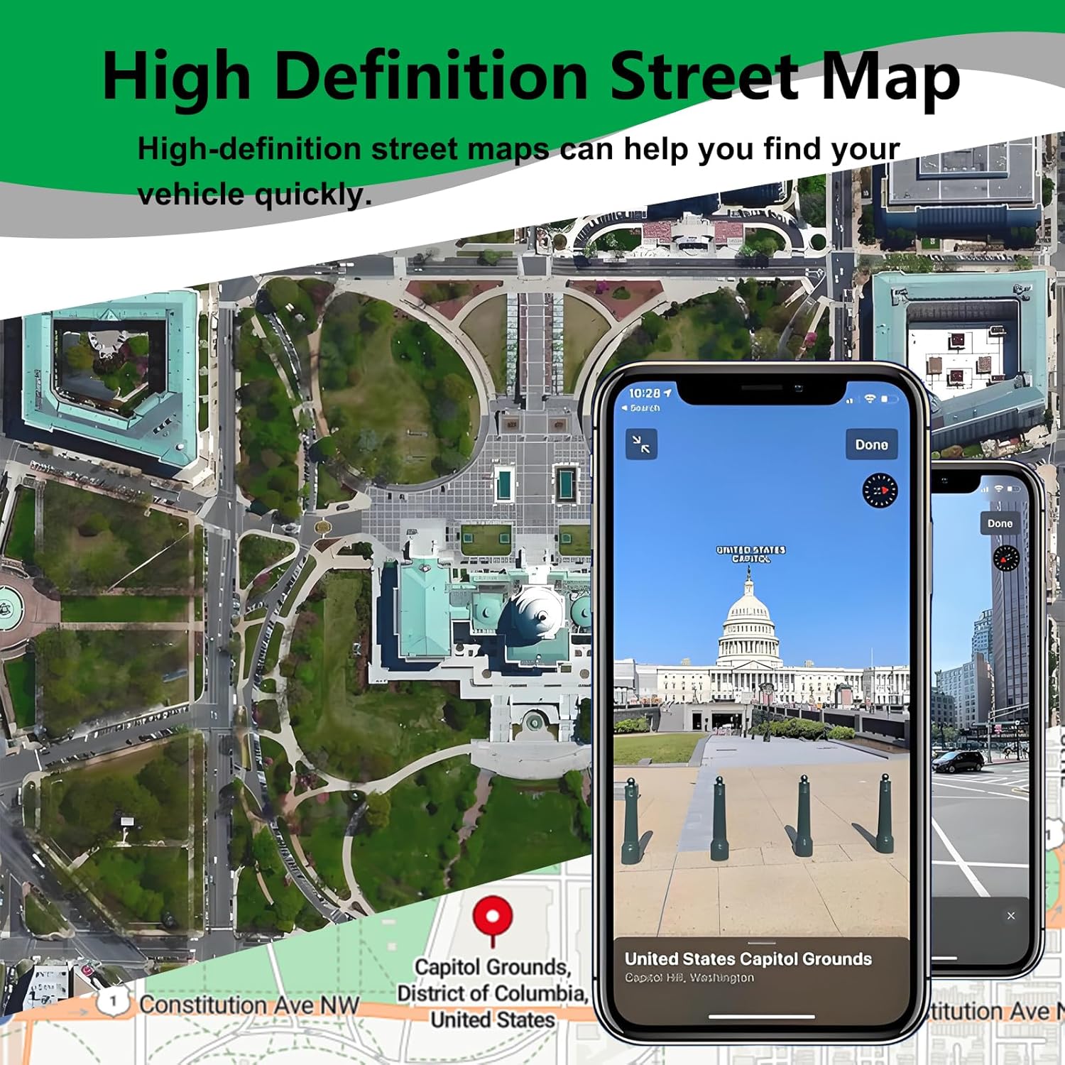 Mini GPS Tracker for Vehicles,Car GPS Tracker Portable Real Time Magnetic GPS Tracking Device,Full Global Coverage Location Tracker for Kids,Dogs,Trucks/Person,No Subscription Required/No Monthly Fee - Image 2